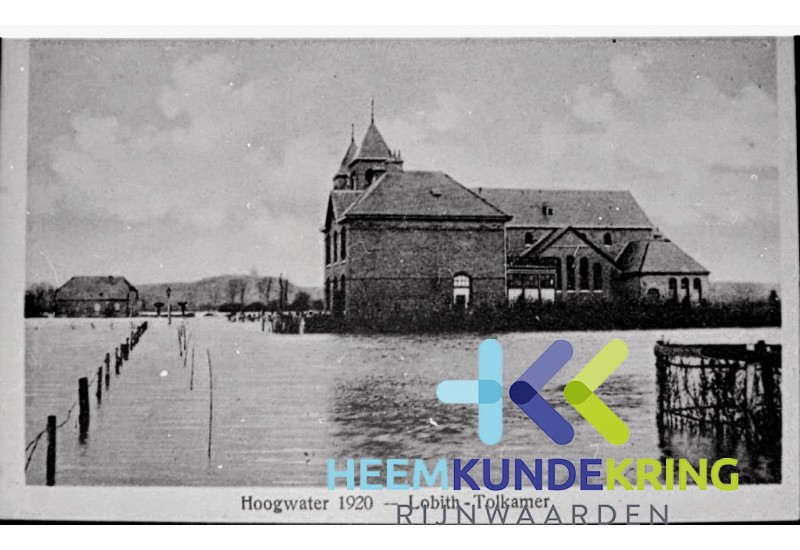 1920 Kerk Spijk Hoogwater